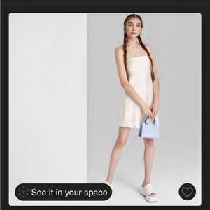 Women’s satin tube dress Wild fable